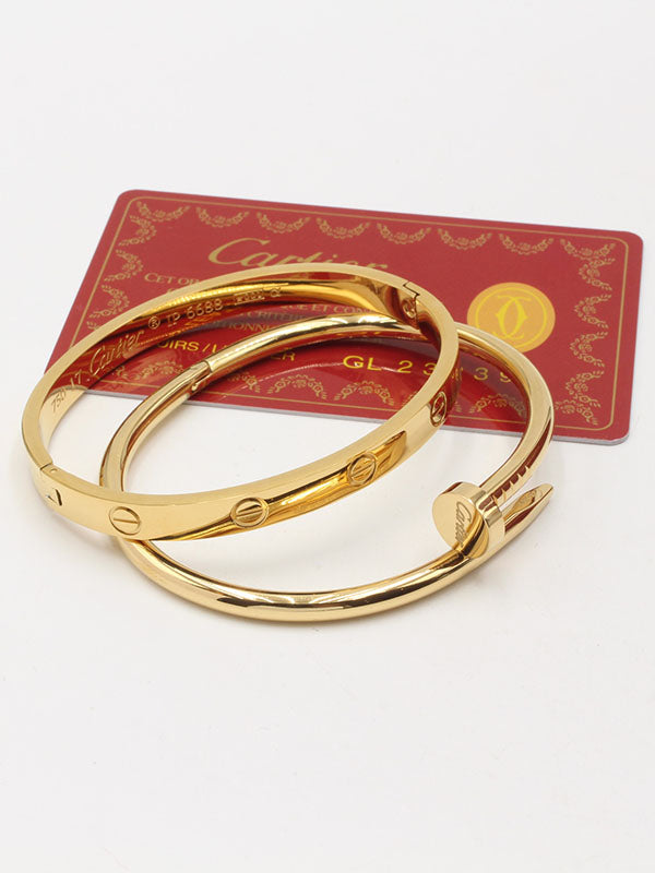 اسوارة كارتير مسمار مع اسواره لوف اسواره CARTIER