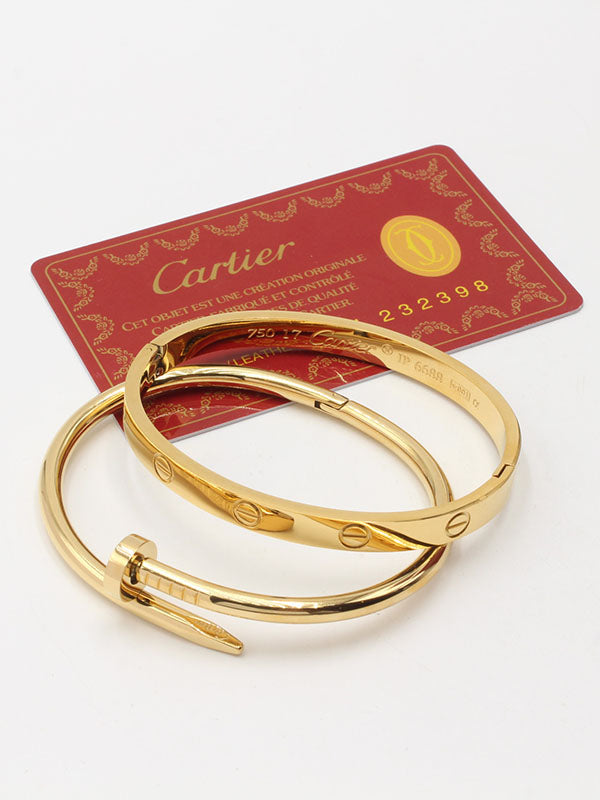 اسوارة كارتير مسمار مع اسواره لوف اسواره CARTIER