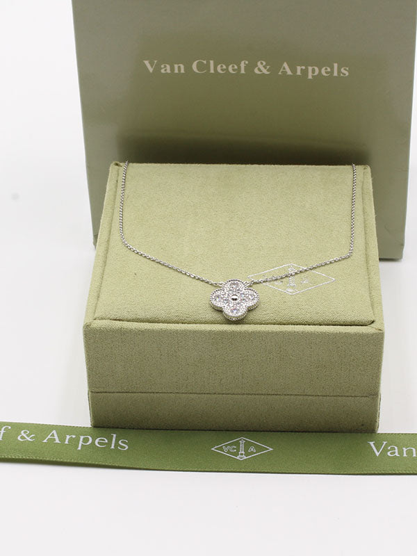 سلسال فان كليف ون فلاو زركون سلسال van cleef