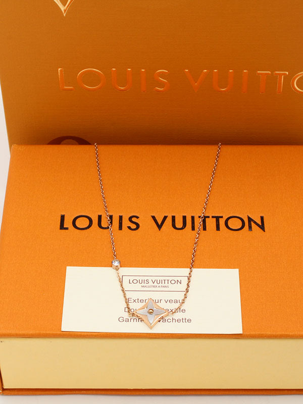 سلسال لويس فيتون ذهبي ناعم سلسال louis vuitton روز قولد