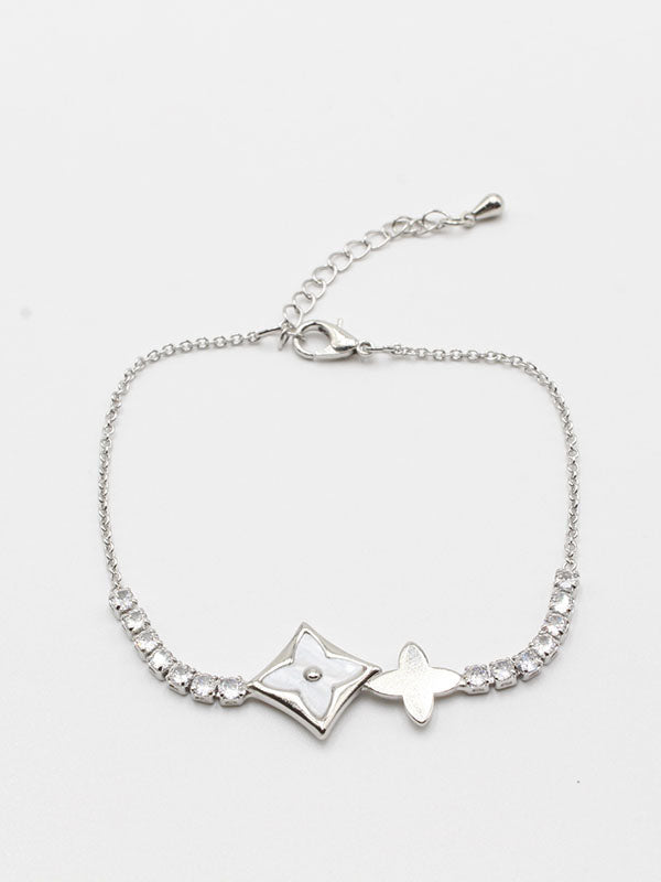 اسواره 407981-4 اسواره jewel ابيض فضي