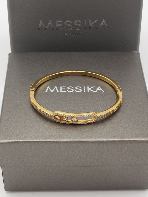 اساور ميسيكا بانقل سلفر اند قولد اسواره messika