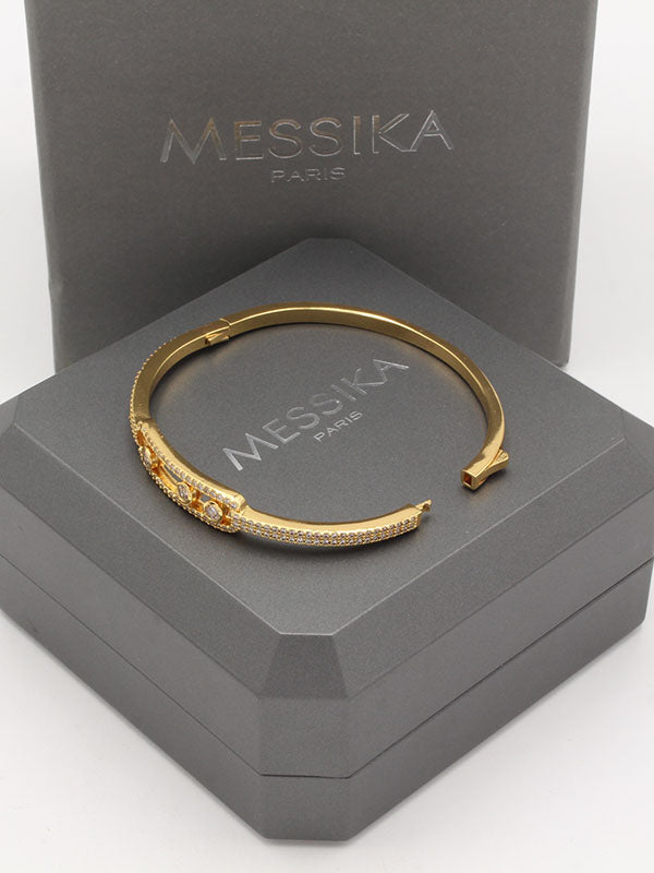 اساور ميسيكا بانقل سلفر اند قولد اسواره messika