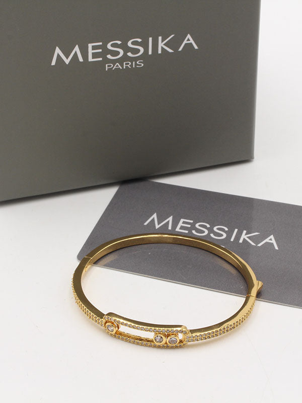 اساور ميسيكا بانقل سلفر اند قولد اسواره messika