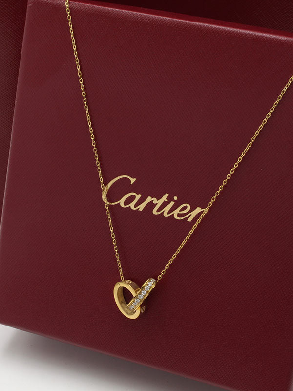 سلسال كارتير لوف بيضاوي كبير سلسال CARTIER