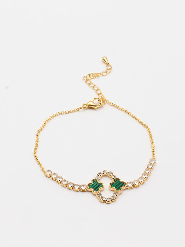 اسواره 407981-1 اسواره jewel ذهبي اخضر