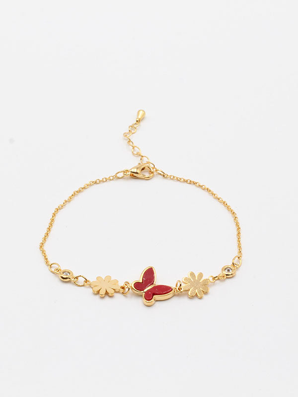 اسواره 407981-6 اسواره jewel ذهبي احمر