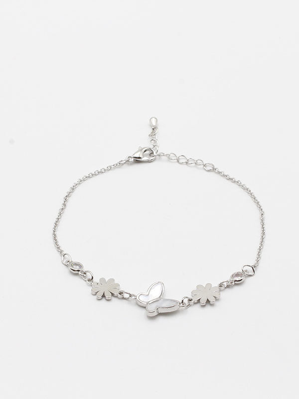 اسواره 407981-6 اسواره jewel فضي ابيض