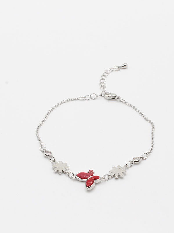 اسواره 407981-6 اسواره jewel فضي احمر