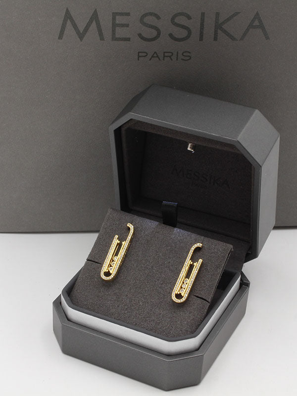 حلق ميسيكا الماستر الجديد حلق messika ذهبي