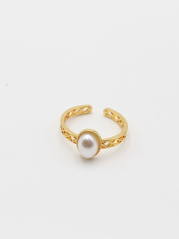 خاتم لولو 62108-7 خواتم jewel ذهبي