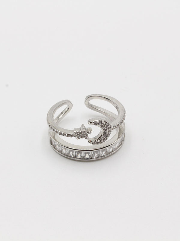 خاتم 62097-5 خواتم jewel فضي