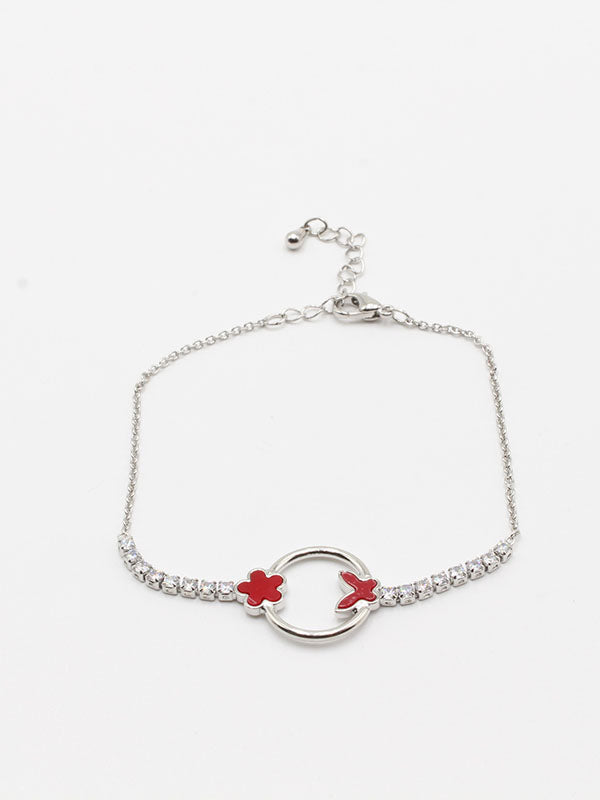 اسواره 407981-21 اسواره jewel فضي احمر