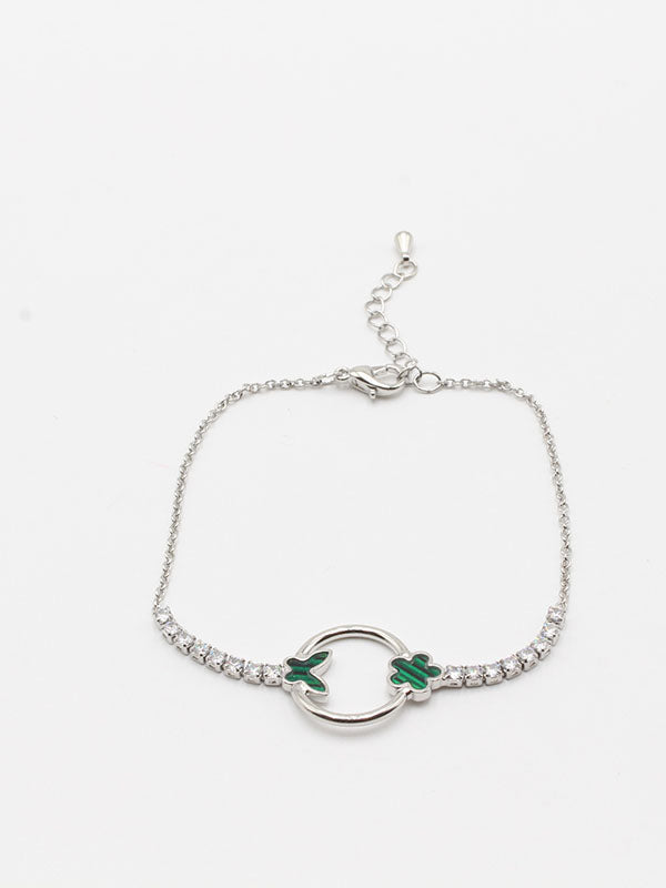 اسواره 407981-21 اسواره jewel فضي اخضر