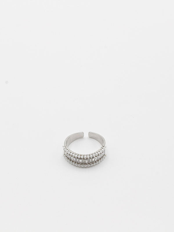 خاتم 62108-9 خواتم jewel فضي