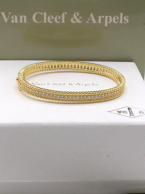 اسواره فان كليف بانقل زركون لوقو اسواره van cleef ذهبي