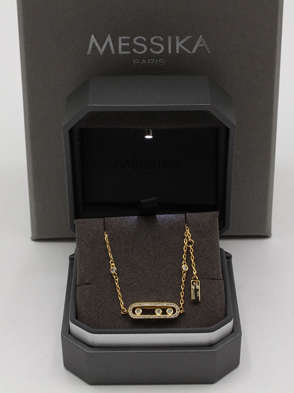 اسواره ميسيكا زركون لوقو 2.2 سم اسواره messika ذهبي