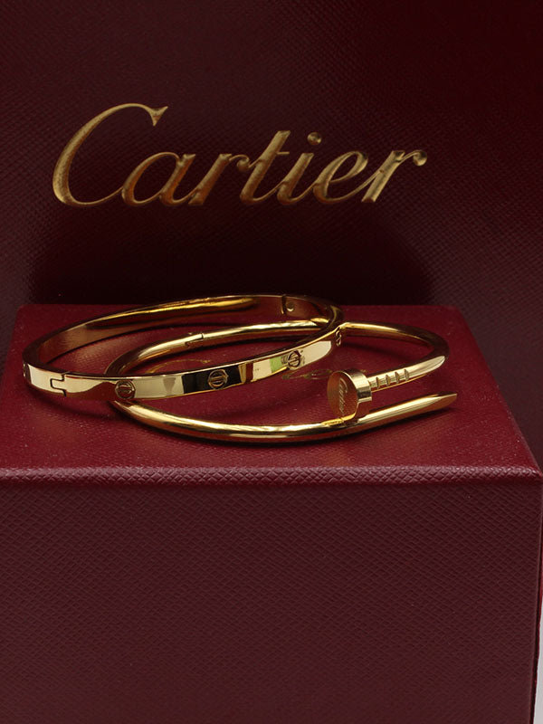 اسوارة كارتير مسمار مع اسواره لوف النحيفة slim اسواره CARTIER