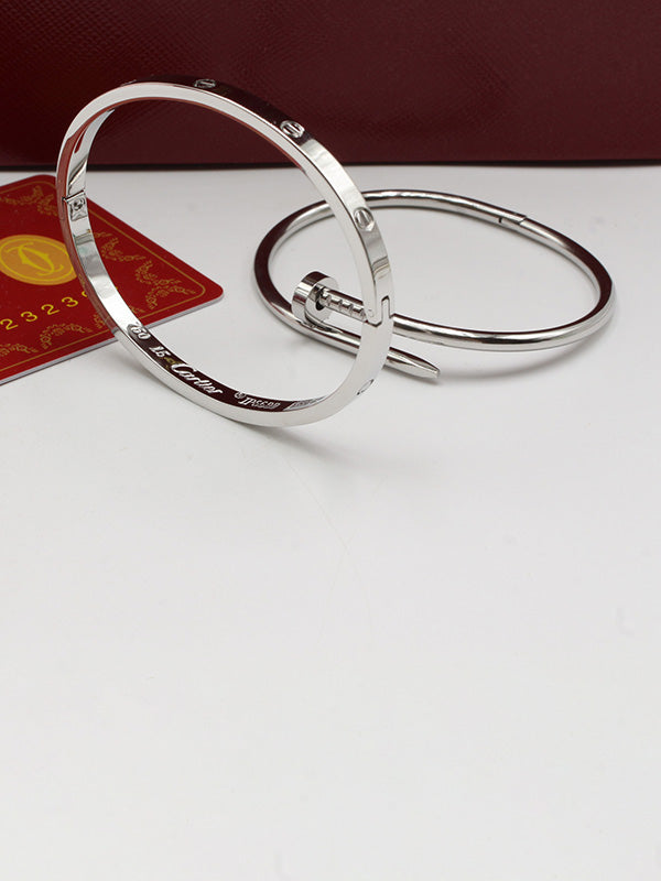 اسوارة كارتير مسمار مع اسواره لوف النحيفة slim اسواره CARTIER