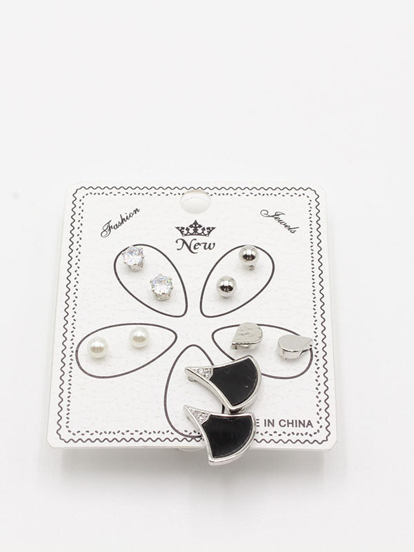 حلق 302748-27 حلق jewel فضي