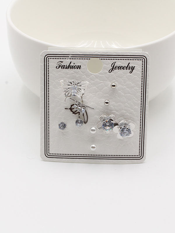 حلق 302748 حلق jewel فضي