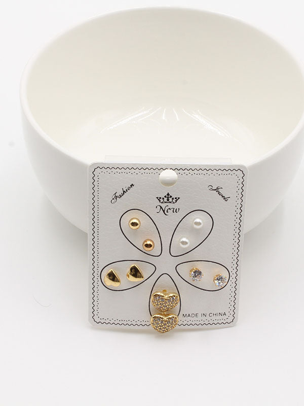 حلق 302748-2 حلق jewel ذهبي