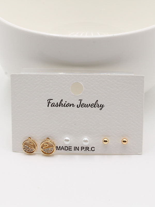 حلق 302748-26 حلق jewel ذهبي