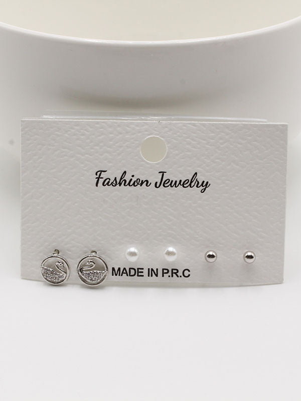 حلق 302748-26 حلق jewel فضي