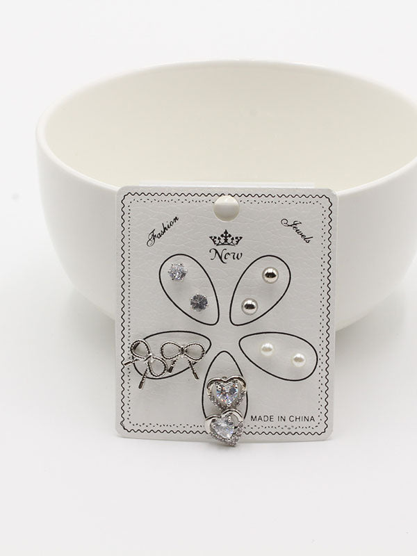 حلق 302748-20 حلق jewel فضي