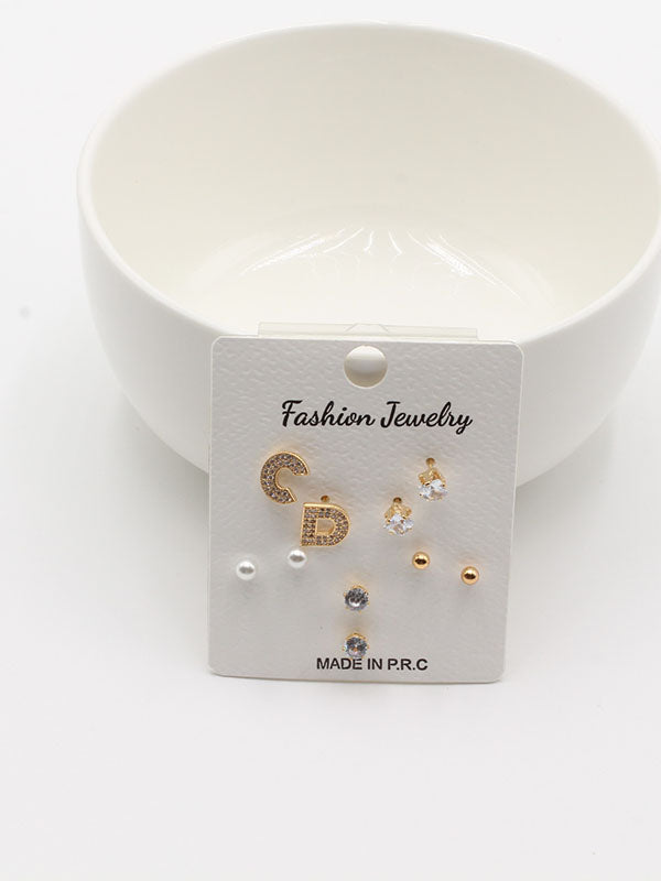 حلق 302748-30 حلق jewel ذهبي