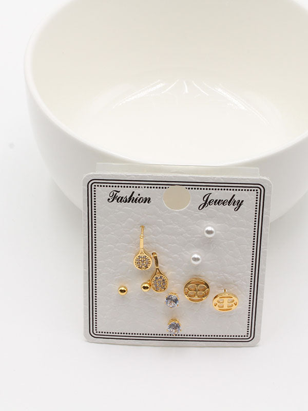 حلق 302748-22 حلق jewel ذهبي