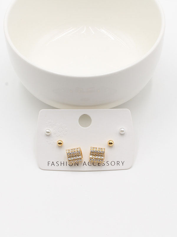 حلق 302748-15 حلق jewel ذهبي