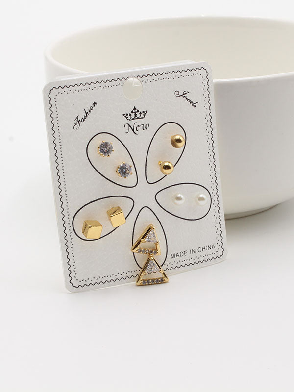 حلق 302748-10 حلق jewel ذهبي