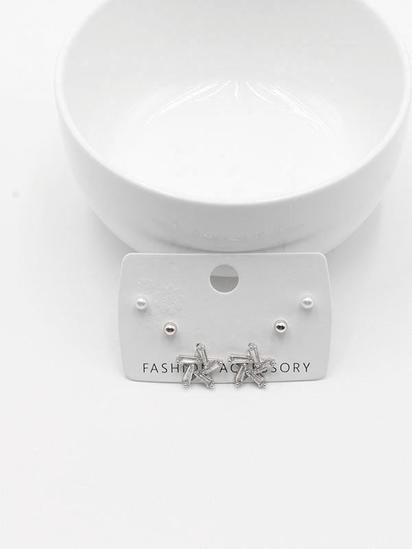 حلق 302748-29 حلق jewel فضي