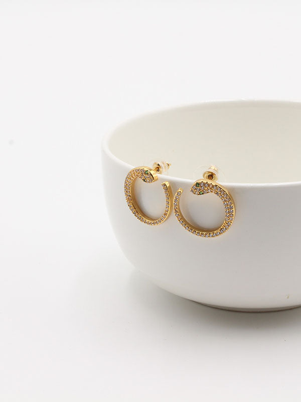 حلق 302749 حلق jewel ذهبي