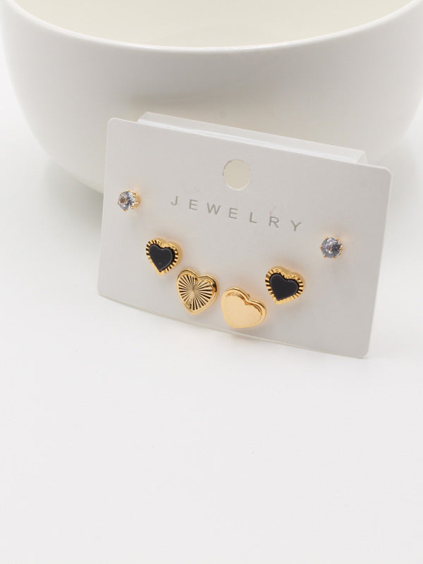 حلق 302748-21 حلق jewel اسود ذهبي