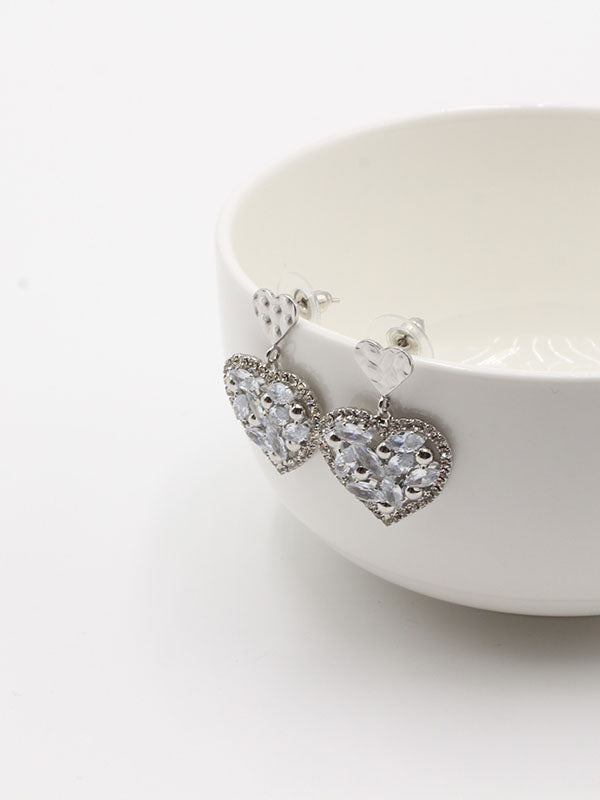 حلق 302749-5 حلق jewel فضي