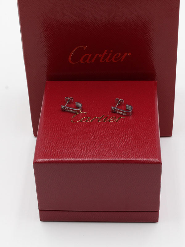 حلق كارتير لوف SLIM حلق CARTIER فضي