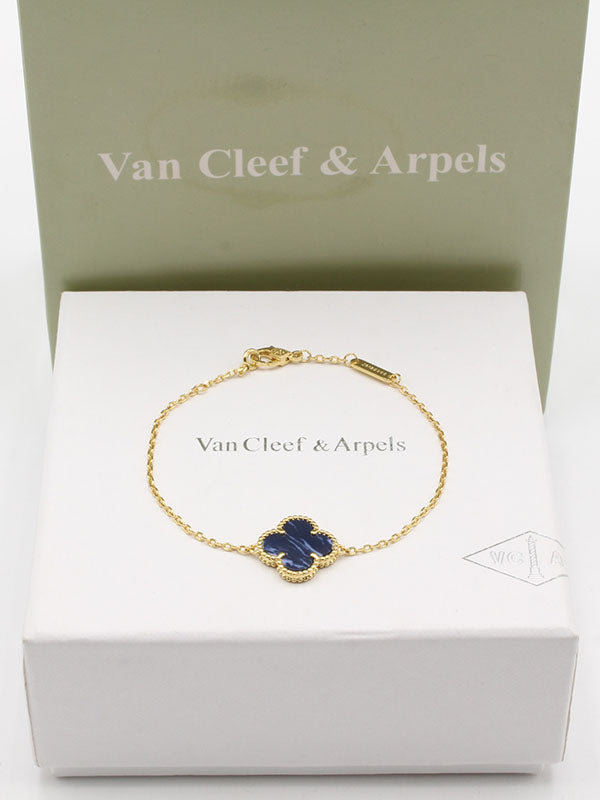 اسواره فان كليف وردة الماستر اسواره van cleef كحلي رخامي ذهبي