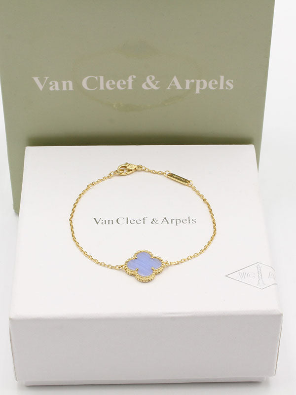 اسواره فان كليف وردة الماستر اسواره van cleef موف ذهبي