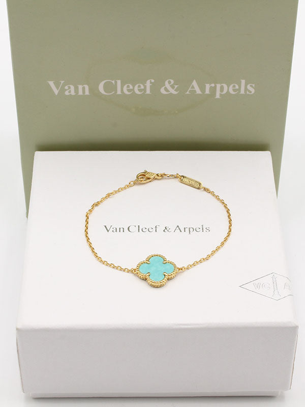 اسواره فان كليف وردة الماستر اسواره van cleef تيفاني ذهبي