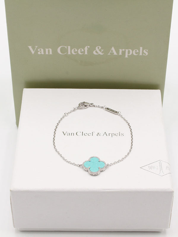 اسواره فان كليف وردة الماستر اسواره van cleef تيفاني فضي