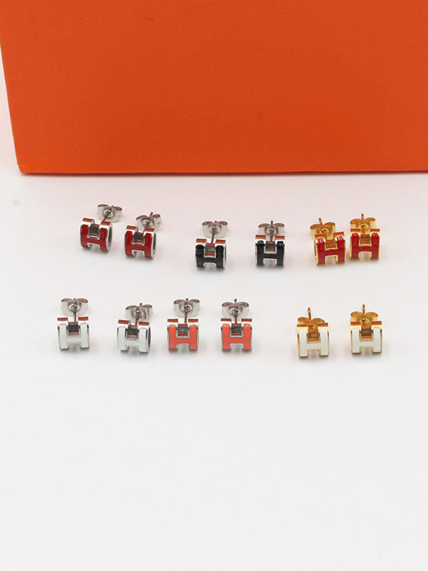 حلق هيرمز صغير حلق HERMES