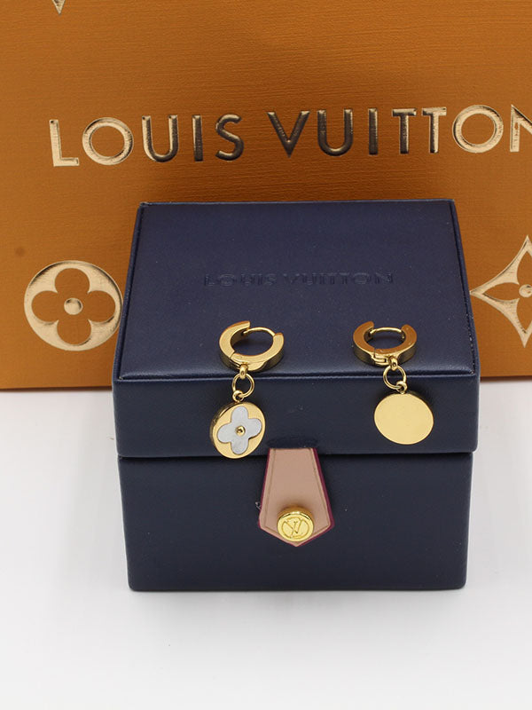 حلق لويس فيتون وايت شيل حلق louis vuitton