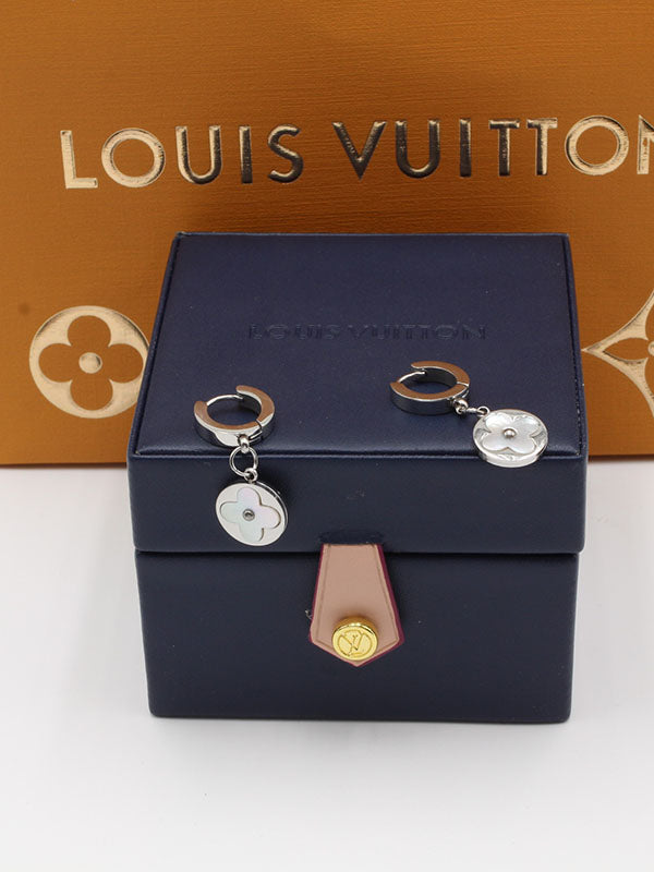 حلق لويس فيتون وايت شيل حلق louis vuitton