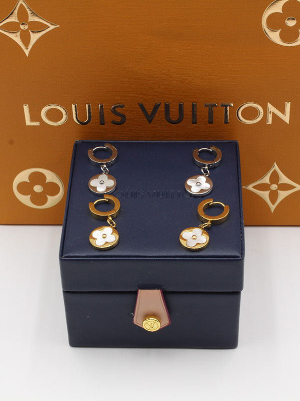 حلق لويس فيتون وايت شيل حلق louis vuitton