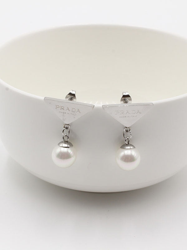 حلق برادا فلات قولد لولو حلق brada فضي