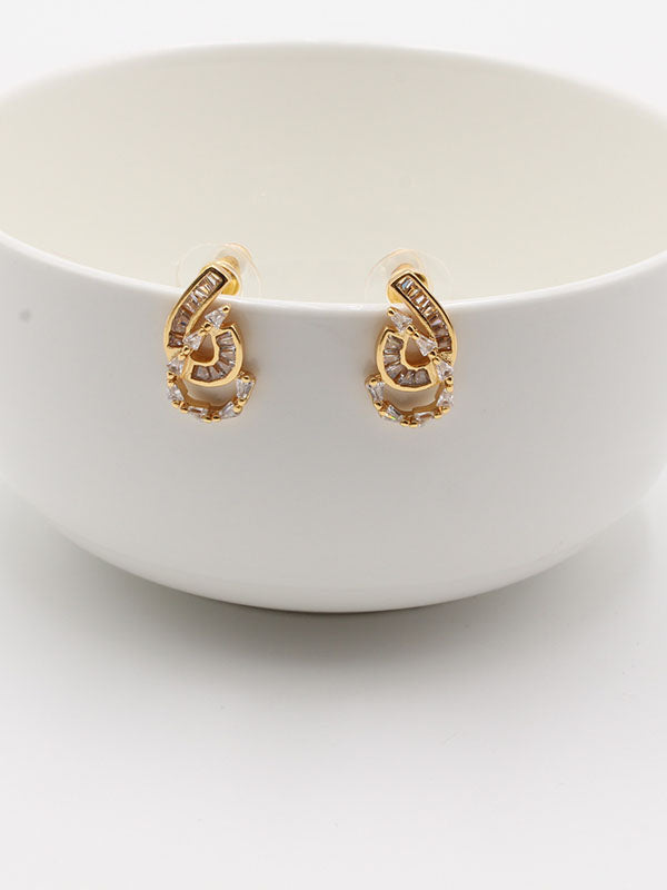 حلق 302748-12 حلق jewel ذهبي