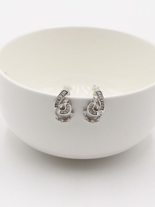 حلق 302748-12 حلق jewel فضي