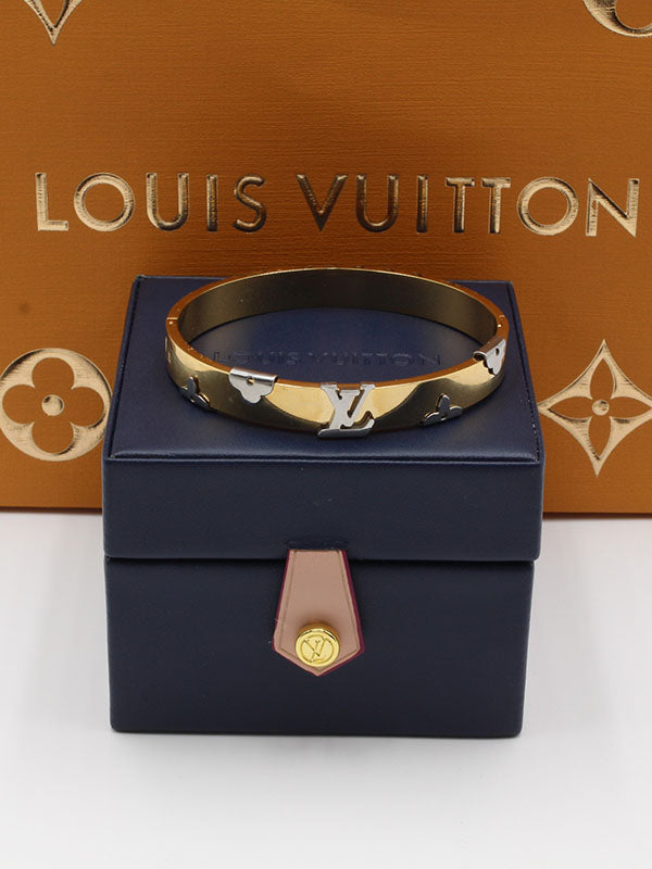 اسواره لويس فيتون بانقل لوقو قولد اسواره louis vuitton